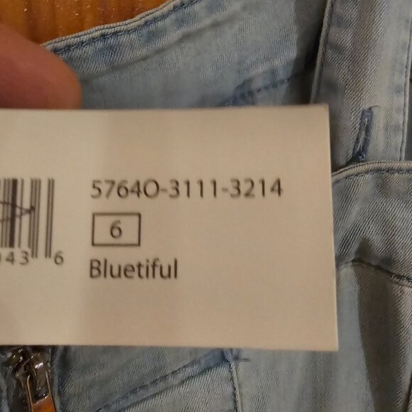 Size 6 denim jumper - Picture 7 of 7